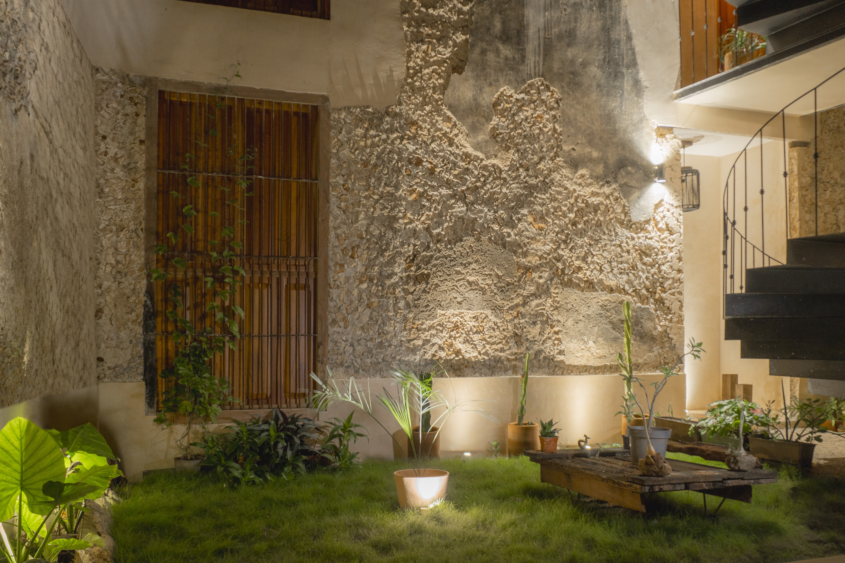 El jardín interior